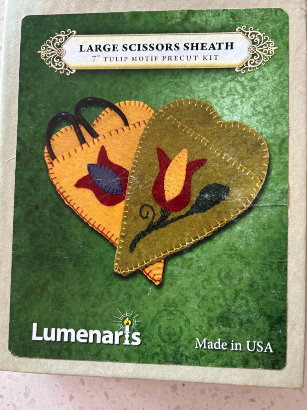 Felt Scissor Sheath kit